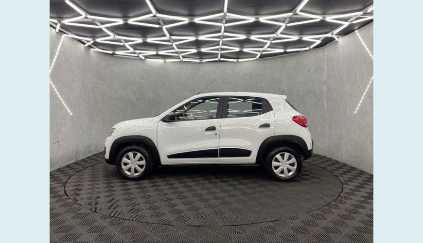 RENAULT KWID ZEN 1.0 12V SCE FLEX - BRANCO - 2020 Foto 2 (Grande)