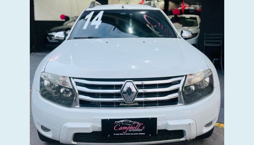 RENAULT DUSTER DYNAMIQUE 1.6 FLEX 16V MEC. - BRANCO - 2014 Foto 2 (Grande)
