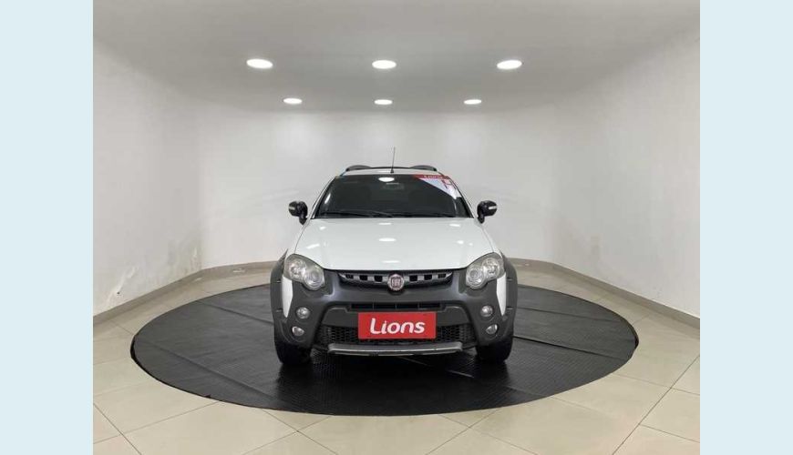 FIAT PALIO WEEKEND ADVENTURE 1.8 16V FLEX - BRANCO - 2014 Foto 2 (Grande)