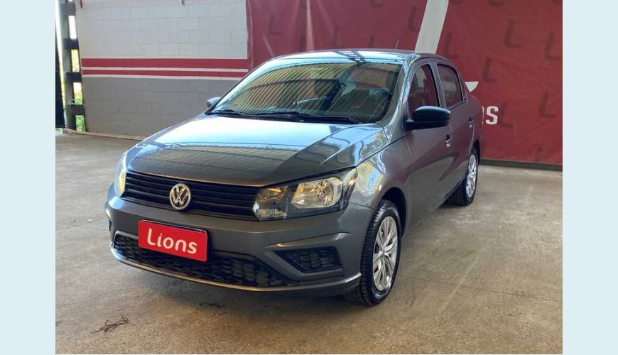 VOLKSWAGEN VOYAGE 1.6 MSI 8V FLEX - CINZA - 2020 Foto 2 (Grande)
