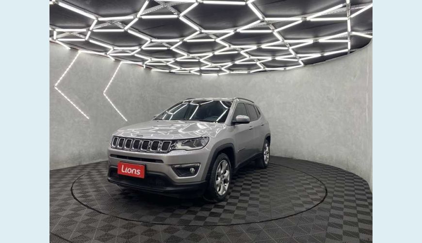 JEEP COMPASS 2.0 LONGITUDE 4X2 AUT. FLEX - PRATA - 2021 Foto 2 (Grande)