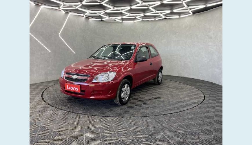 CHEVROLET CELTA LS 1.0 FLEX 2P - VERMELHO - 2014 Foto 2 (Grande)