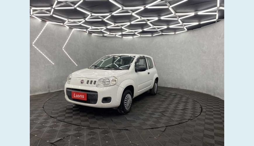 FIAT UNO VIVACE 1.0 8V FLEX 2P - BRANCO - 2015 Foto 2 (Grande)