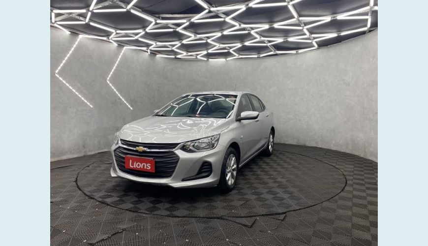 CHEVROLET ONIX PLUS LT 1.0 - PRATA - 2023 Foto 2 (Grande)