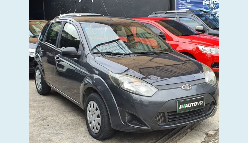 FORD FIESTA 1.6 16V FLEX MEC. 5P - CINZA - 2014 Foto 2 (Grande)