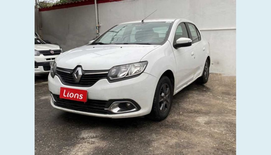 RENAULT LOGAN EXPRESSION 1.0 12V SCE FLEX - BRANCO - 2018 Foto 2 (Grande)