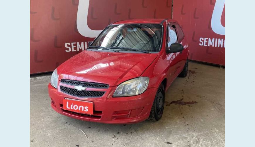 CHEVROLET CELTA LS 1.0 FLEX 2P - VERMELHO - 2012 Foto 2 (Grande)