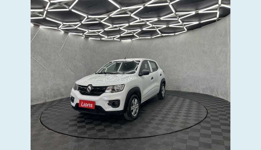 RENAULT KWID ZEN 1.0 12V SCE FLEX - BRANCO - 2021 Foto 2 (Grande)