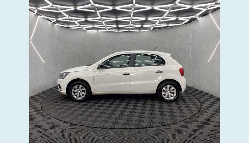 VOLKSWAGEN GOL 1.0 12V FLEX - BRANCO - 2019 Foto 2 (Grande)
