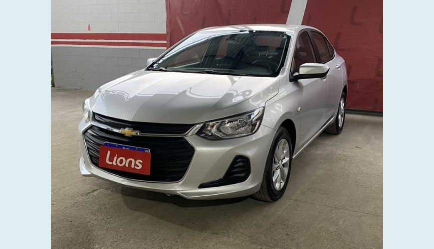 CHEVROLET ONIX PLUS 1.0 LT FLEX - PRATA - 2021 Foto 2 (Grande)