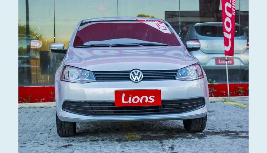 VOLKSWAGEN VOYAGE 1.0 TEC CITY FLEX - PRATA - 2015 Foto 2 (Grande)