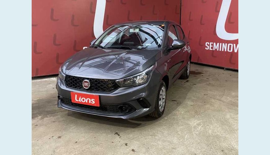 FIAT ARGO DRIVE 1.0 FIREFLY FLEX - CINZA - 2020 Foto 2 (Grande)