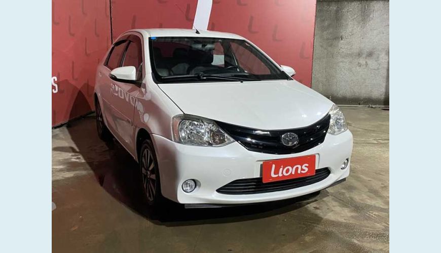 TOYOTA ETIOS SEDAN XLS 1.5 FLEX - BRANCO - 2015 Foto 2 (Grande)