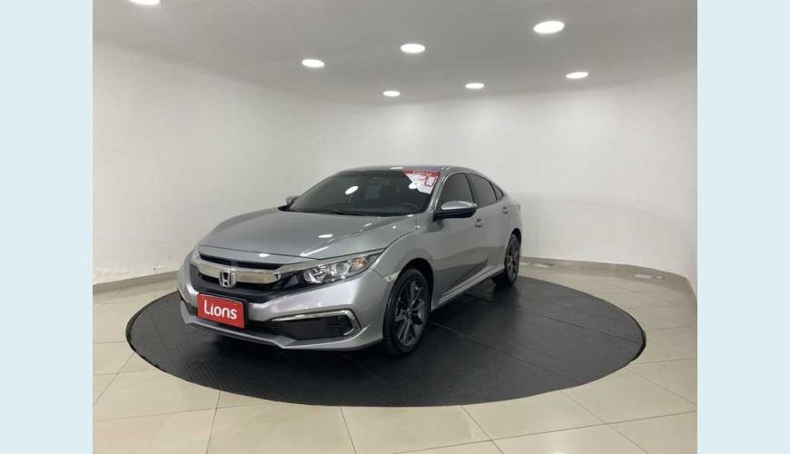 HONDA CIVIC 2.0 LX CVT - PRATA - 2020 Foto 2 (Grande)