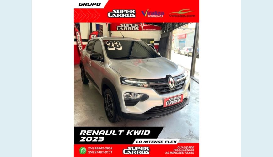 RENAULT KWID - PRATA - 2023 Foto 2 (Grande)