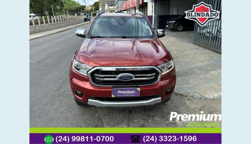 FORD RANGER - VERMELHO - 2021 Foto 2 (Grande)