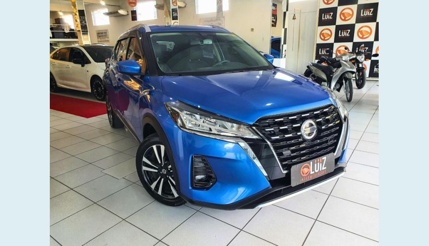 NISSAN KICKS ADVANCE CVT - AZUL - 2022 Foto 2 (Grande)
