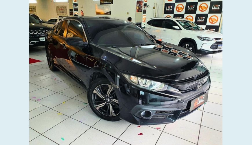 HONDA CIVIC SPORT CVT - PRETO - 2017 Foto 2 (Grande)