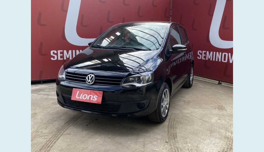 VOLKSWAGEN FOX 1.0 TEC FLEX 4P - PRETO - 2014 Foto 2 (Grande)