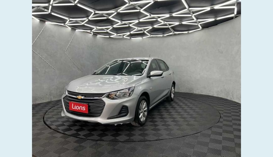 CHEVROLET ONIX LT 1.0 FLEX - PRATA - 2022 Foto 2 (Grande)