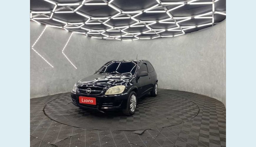 CHEVROLET CELTA LIFE 1.0 VHC FLEX 2P - PRETO - 2008 Foto 2 (Grande)