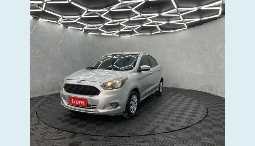 FORD KA SE 1.0 FLEX - PRATA - 2015 Foto 2 (Grande)