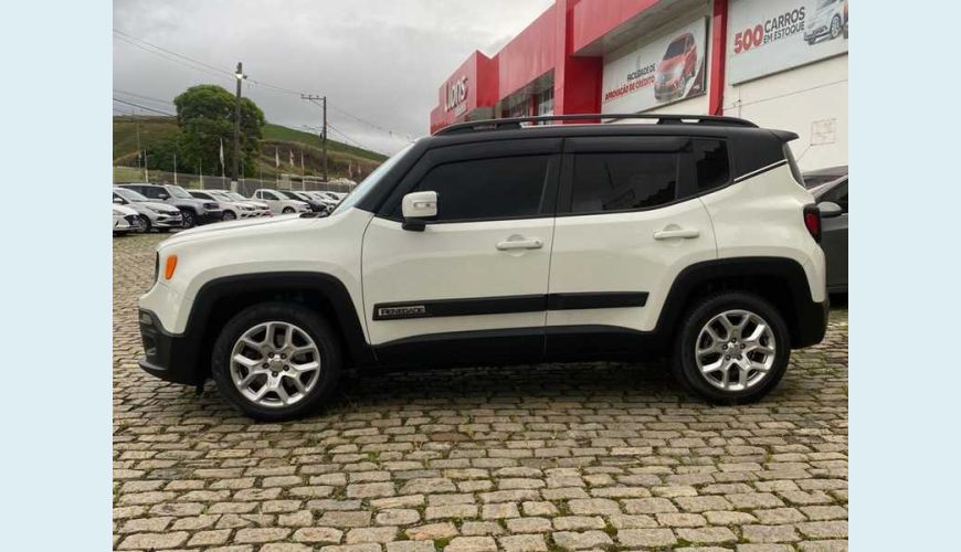 JEEP RENEGADE LONGITUDE 1.8 4X2 AUT. FLEX - BRANCO - 2016 Foto 2 (Grande)