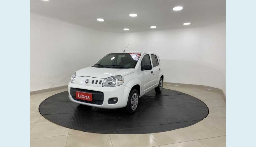FIAT UNO VIVACE 1.0 8V FLEX 4P - BRANCO - 2013 Foto 2 (Grande)