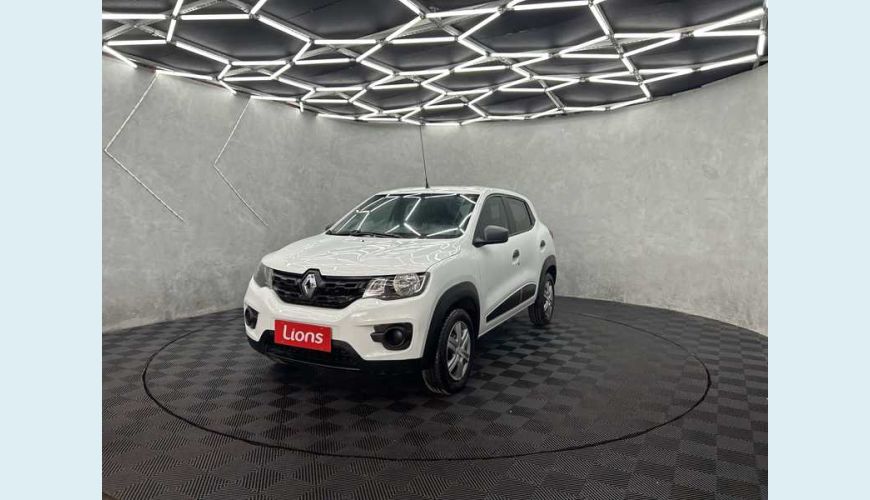 RENAULT KWID ZEN 1.0 12V SCE FLEX - BRANCO - 2020 Foto 2 (Grande)