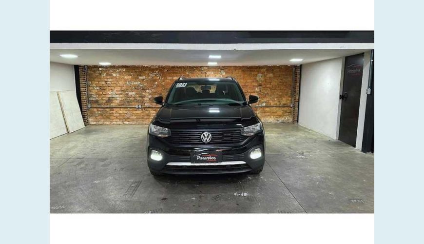 VOLKSWAGEN T-CROSS 1.0 200 TSI COMFORTLINE AUT. FLEX - PRETO - 2021 Foto 2 (Grande)
