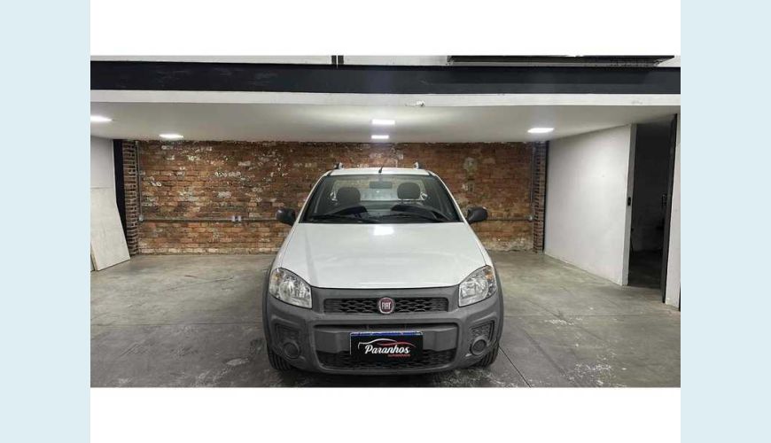 FIAT STRADA WORKING 1.4 FLEX - BRANCO - 2019 Foto 2 (Grande)