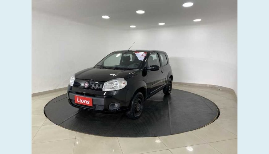 FIAT UNO VIVACE 1.0 8V FLEX 2P - PRETO - 2014 Foto 2 (Grande)