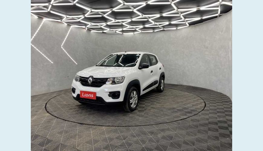 RENAULT KWID ZEN 1.0 12V SCE FLEX - BRANCO - 2020 Foto 2 (Grande)