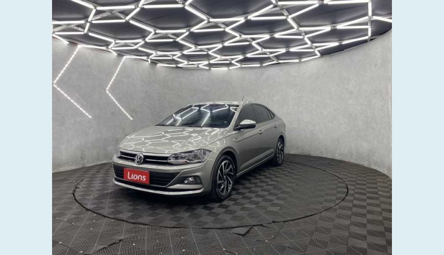 VOLKSWAGEN VIRTUS 1.0 200 TSI HIGHLINE FLEX AUT. - PRATA - 2021 Foto 2 (Grande)