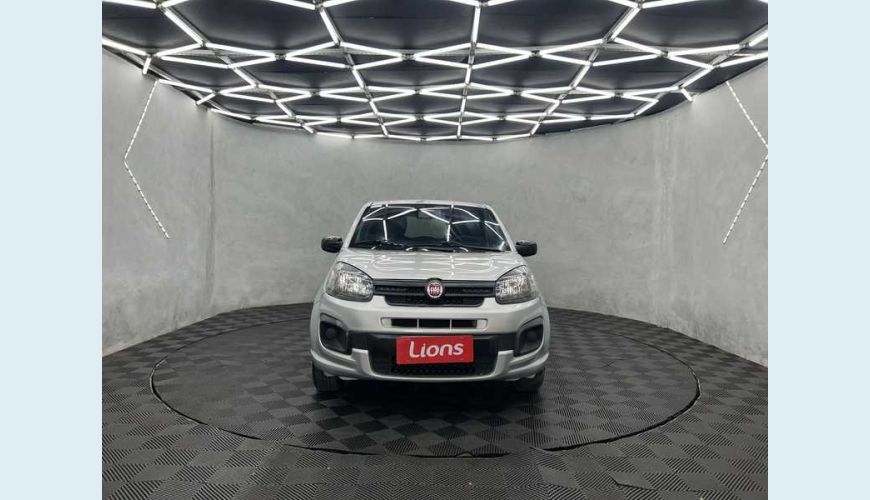 FIAT UNO ATTRACTIVE 1.0 8V FLEX 4P - PRATA - 2020 Foto 2 (Grande)