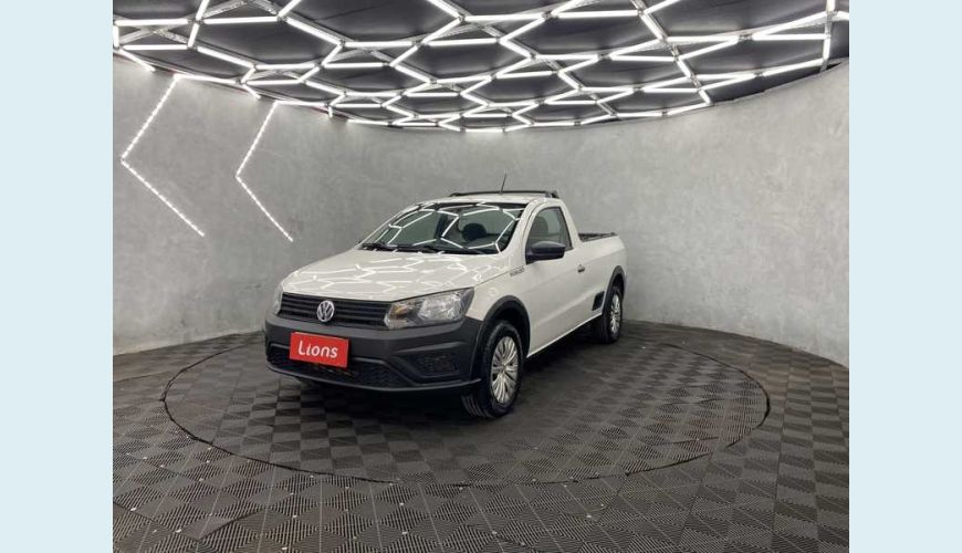 VOLKSWAGEN SAVEIRO ROBUST 1.6 MSI CS FLEX - BRANCO - 2020 Foto 2 (Grande)