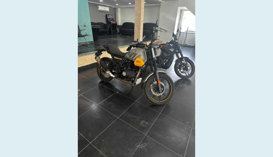 ROYAL ENFIELD SCRAM 411 CC - CINZA - 2023 Foto 2 (Grande)
