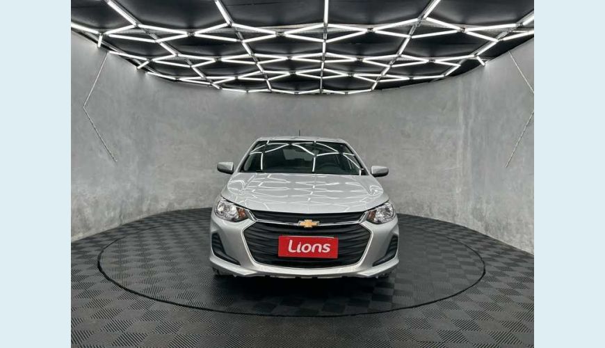 CHEVROLET ONIX LT 1.0 - PRATA - 2022 Foto 2 (Grande)