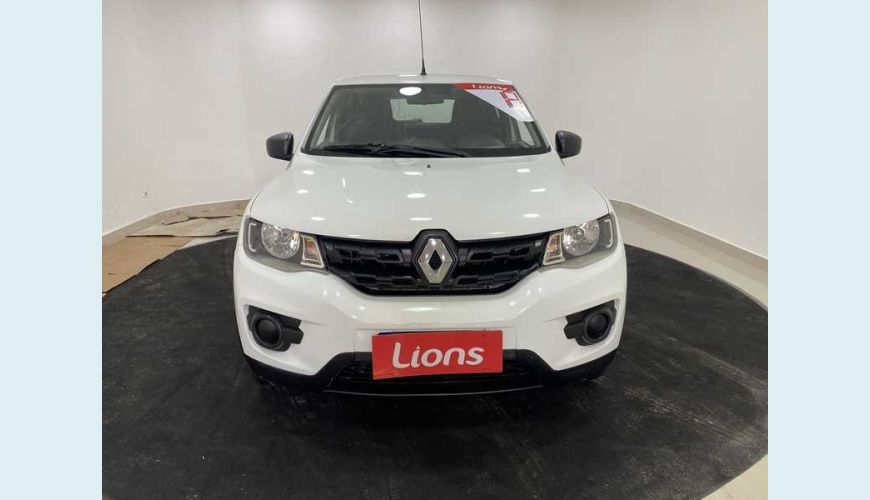 RENAULT KWID INTENSE 1.0 12V SCE FLEX - BRANCO - 2018 Foto 2 (Grande)