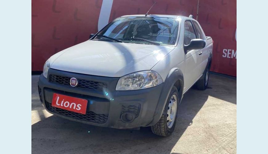 FIAT STRADA HARD WORKING 1.4 FLEX CD - BRANCO - 2020 Foto 2 (Grande)