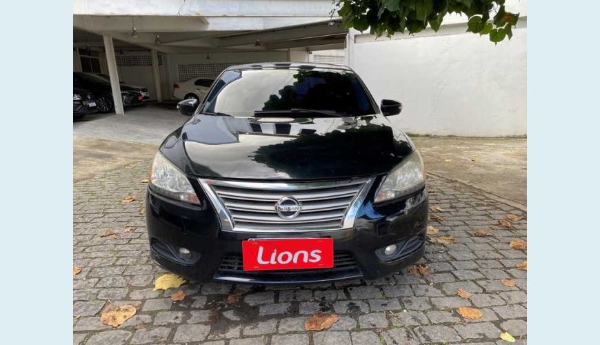NISSAN SENTRA SV 2.0 16V CVT FLEX - PRETO - 2014 Foto 2 (Grande)