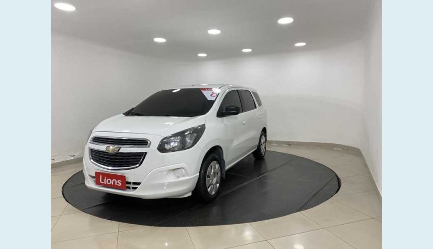 CHEVROLET SPIN LT 5S 1.8 AUT. FLEX - BRANCO - 2016 Foto 2 (Grande)