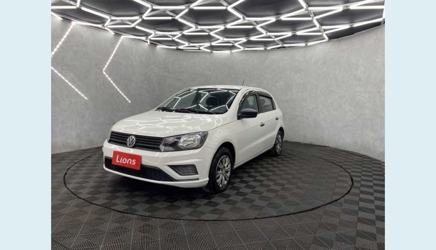 VOLKSWAGEN GOL 1.0 12V FLEX - BRANCO - 2020 Foto 2 (Grande)