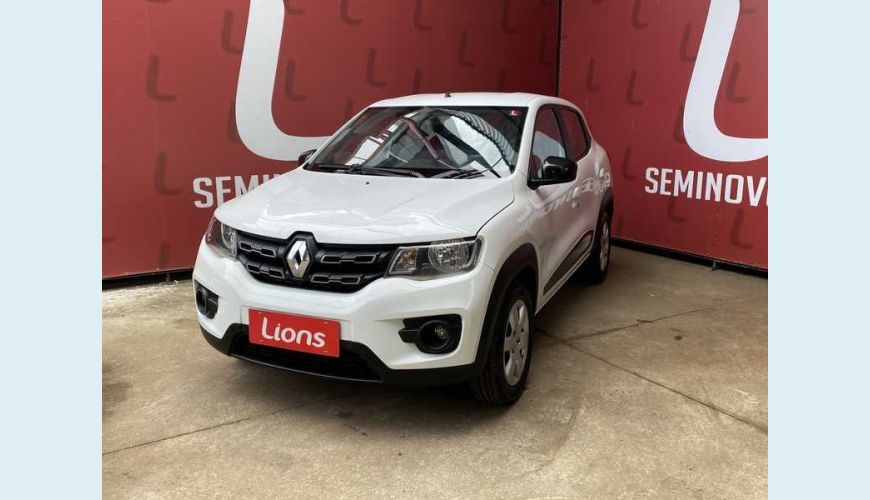 RENAULT KWID INTENSE 1.0 12V SCE FLEX - BRANCO - 2018 Foto 2 (Grande)