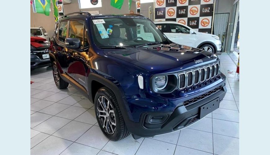 JEEP RENEGADE LONGITUDE T270 1.3 TB 4X2 FLEX AUT - AZUL - 2025 Foto 2 (Grande)