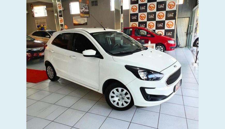 FORD KA 1.5 SE PLUS 12V FLEX 5P MEC. - BRANCO - 2020 Foto 2 (Grande)