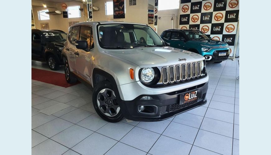 JEEP RENEGADE 1.8 16V FLEX SPORT 4P AUT. - PRATA - 2016 Foto 2 (Grande)
