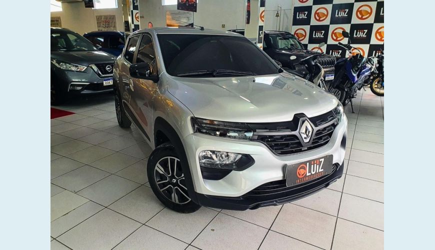RENAULT KWID INTENSE 1.0 - PRATA - 2023 Foto 2 (Grande)