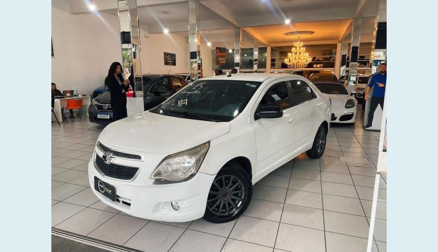 CHEVROLET COBALT 1.4 LTZ FLEX - BRANCO - 2015 Foto 2 (Grande)