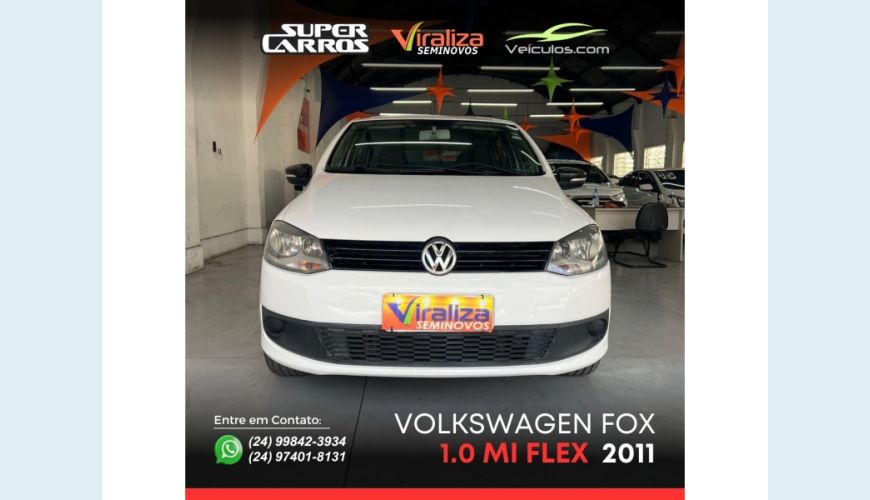 VOLKSWAGEN FOX - BRANCO - 2011 Foto 2 (Grande)